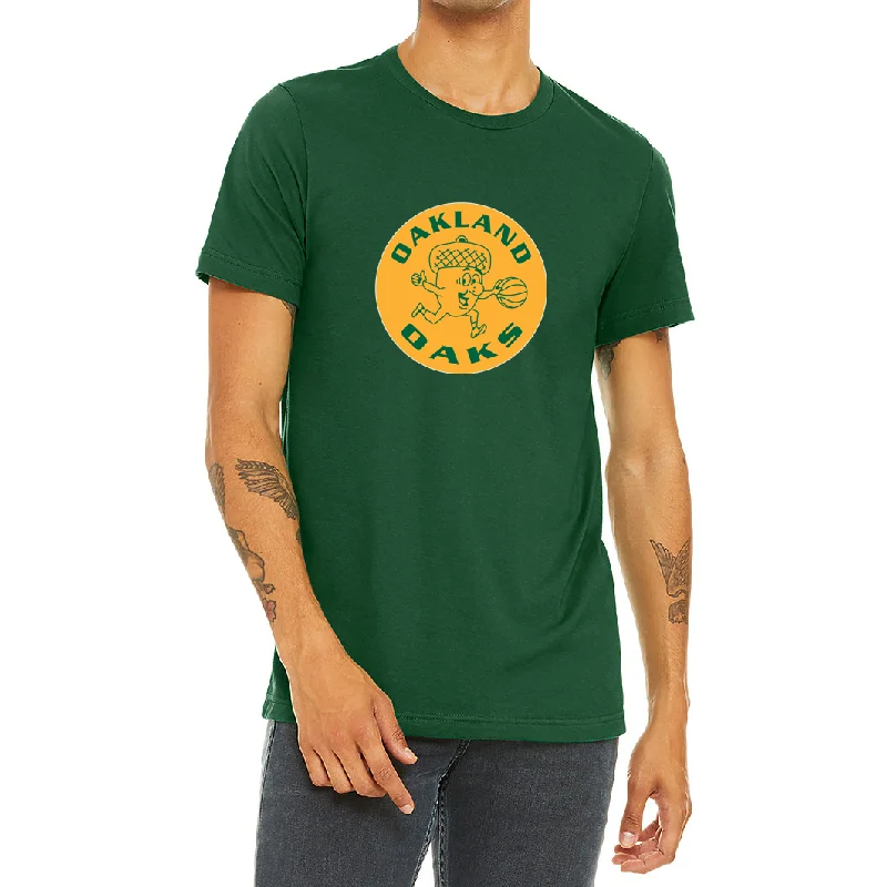 T-Shirt For Professional Fans-Oakland Oaks Basketball T-Shirt