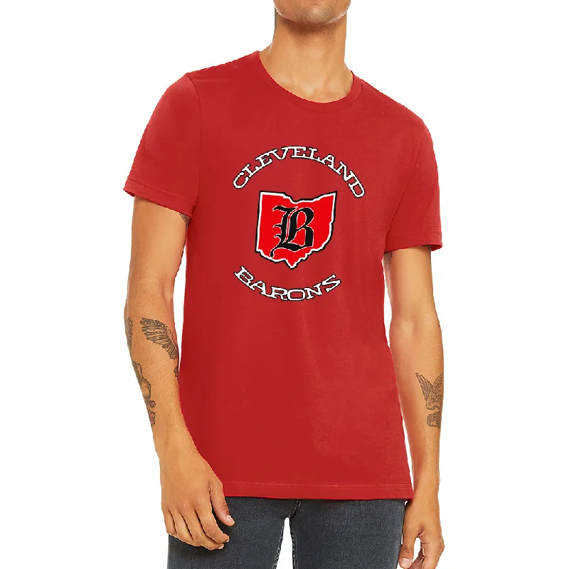 T-Shirt For School Tournament Merchandise-Cleveland Barons T-Shirt