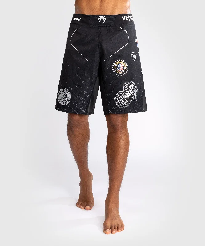 Casual Shorts With Adjustable Waist-Venum x TEKKEN 8 - Paul Phoenix Fight Shorts - Black