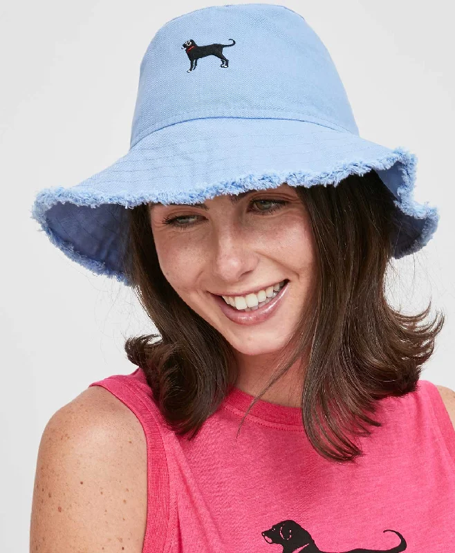 Hats For Beach Wear-Adult Frayed Floppy Hat