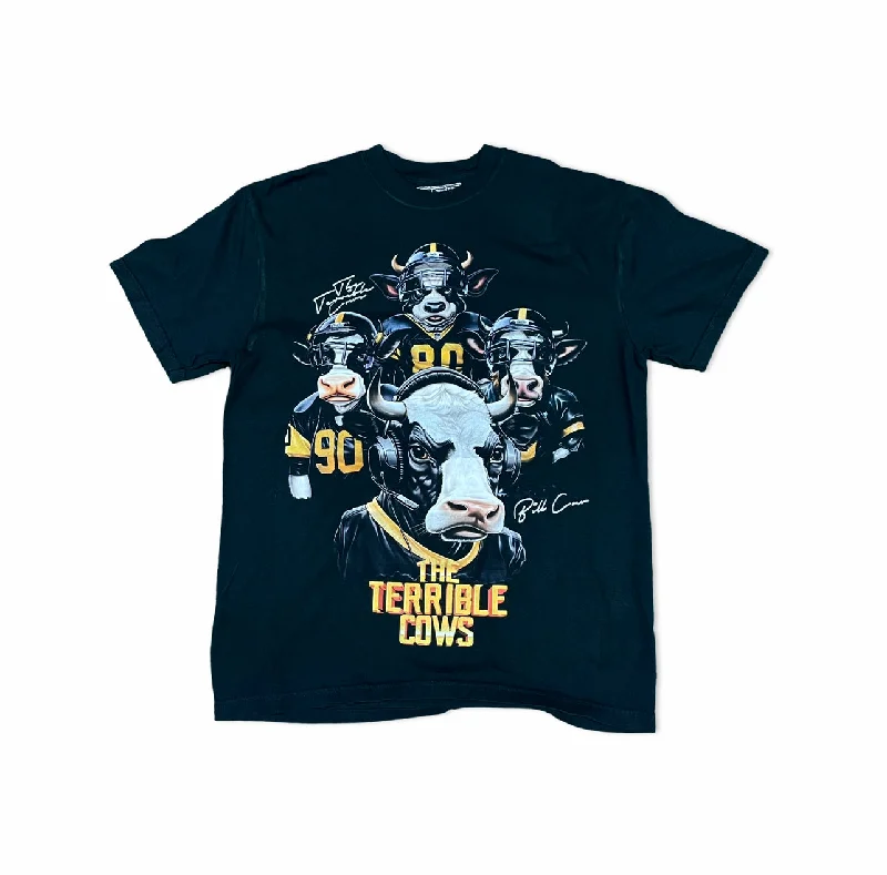 T-Shirt For Group Custom Orders-The Terrible Cows DTG Print T-shirt