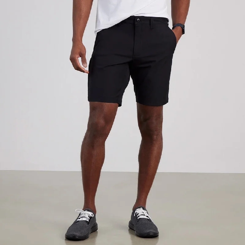 Sports Shorts With Custom Logo-Ascender Shorts Regular Fit - Asphalt Black