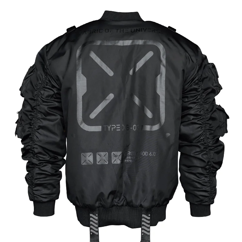 Jackets For Sale-XB-03 Stealth Black Bomber Jacket