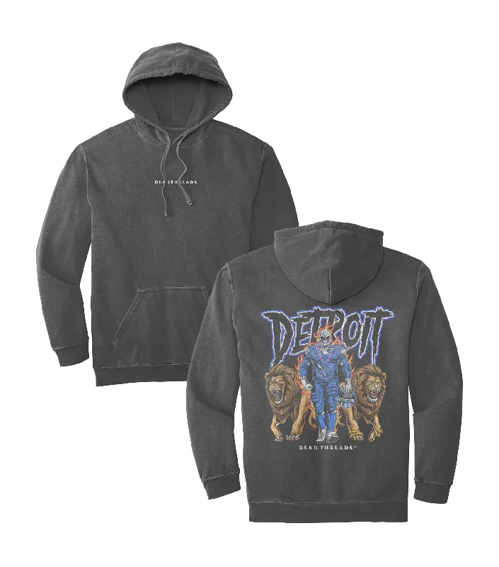 Hoodies With Custom Text-DETROIT FOOTBALL v4 - “DT ESSENTIAL" HOODIE