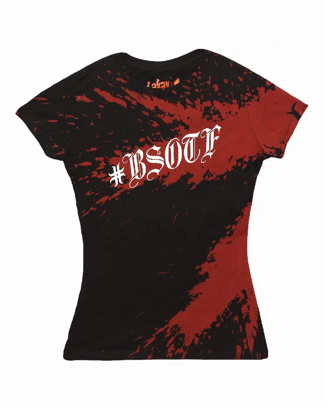 T-Shirt For Custom Graphics Apparel-BSOTF Official Premium Women's Tee