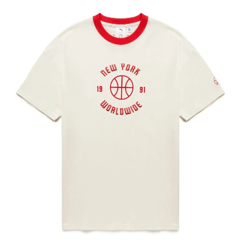 T-Shirt For School Tournament Merchandise-CREAM X RHUIGI GRAPHIC T-SHIRT