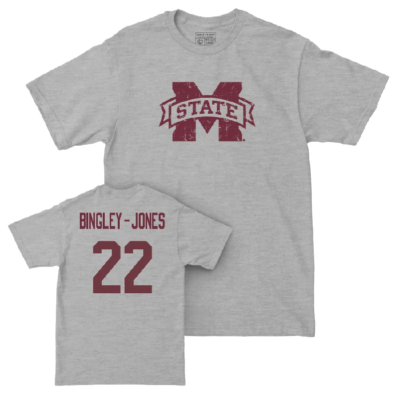 T-Shirt For Local Team Orders-Sport Grey Football Classic Tee   - Kedrick Bingley-Jones