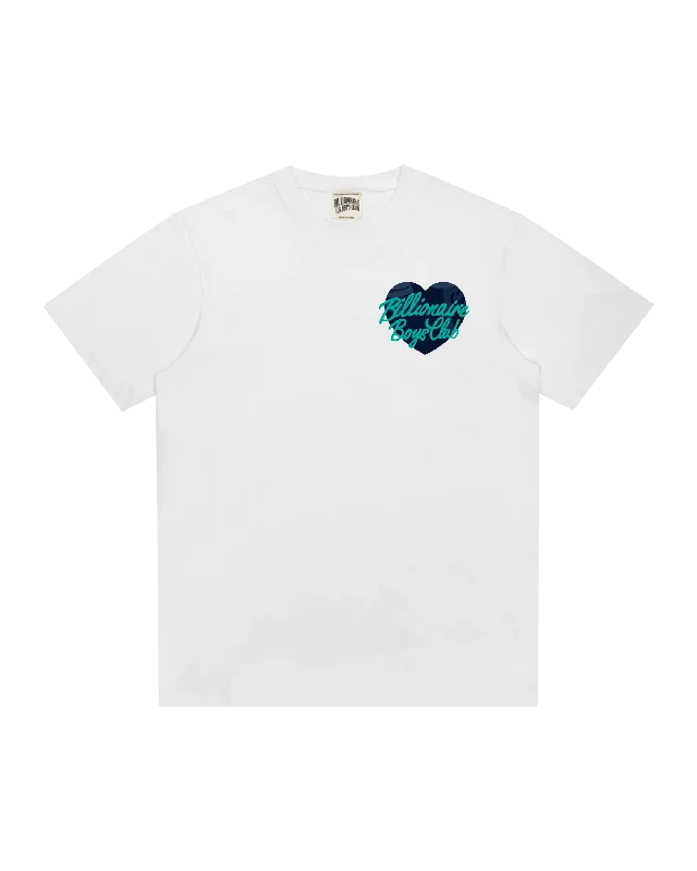 T-Shirt For School Fan Apparel-Script Heart Tee