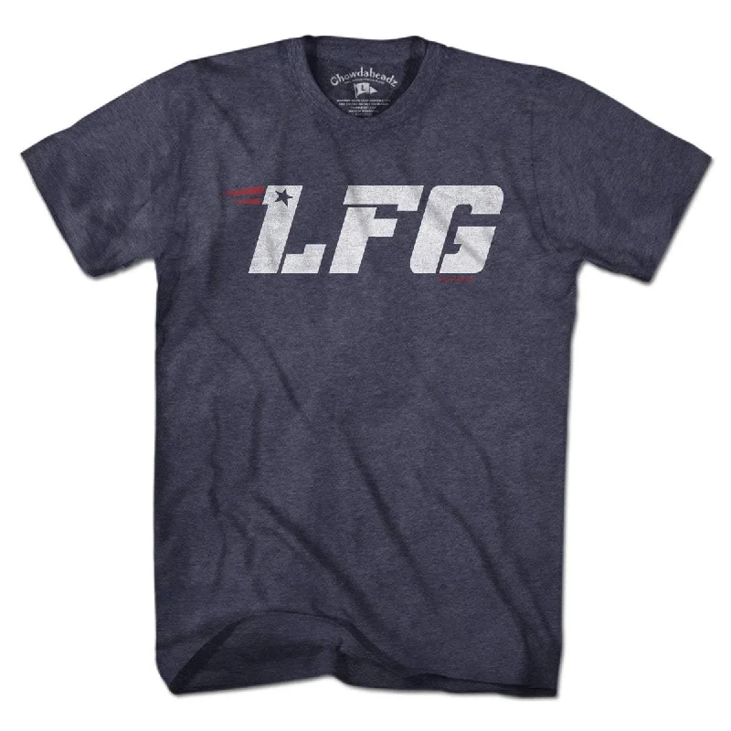 T-Shirt For Custom Player Event Merchandise-LFG New England T-Shirt