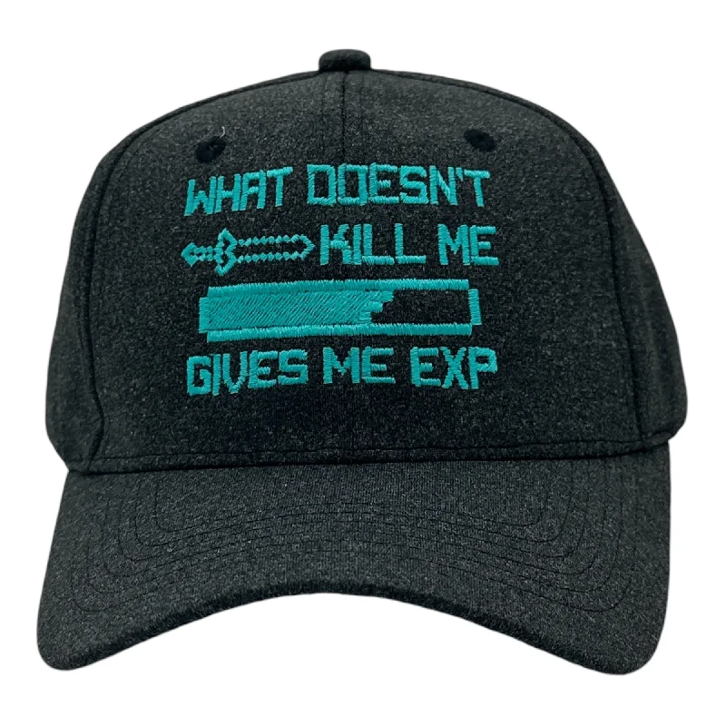 Hats For Limited Edition Releases-What Doesnt Kill Me Gives Me EXP