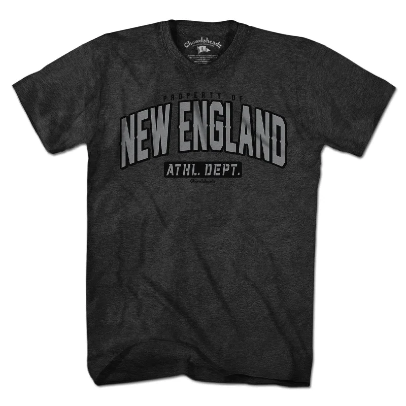 T-Shirt For Limited-Time Special Offers-Property Of New England Blackout T-Shirt