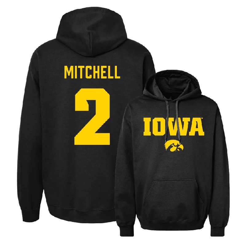 Hoodies With Pouch Pocket-Baseball Black Classic Hoodie  - Gable Mitchell