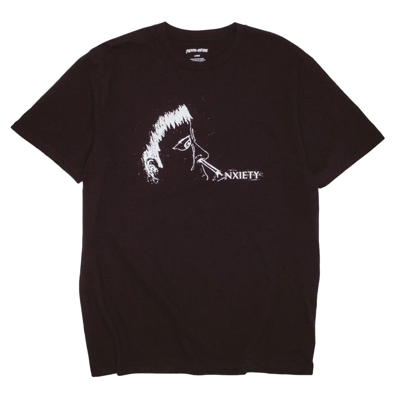 T-Shirt For Cold Weather-ANXIETY T-SHIRT