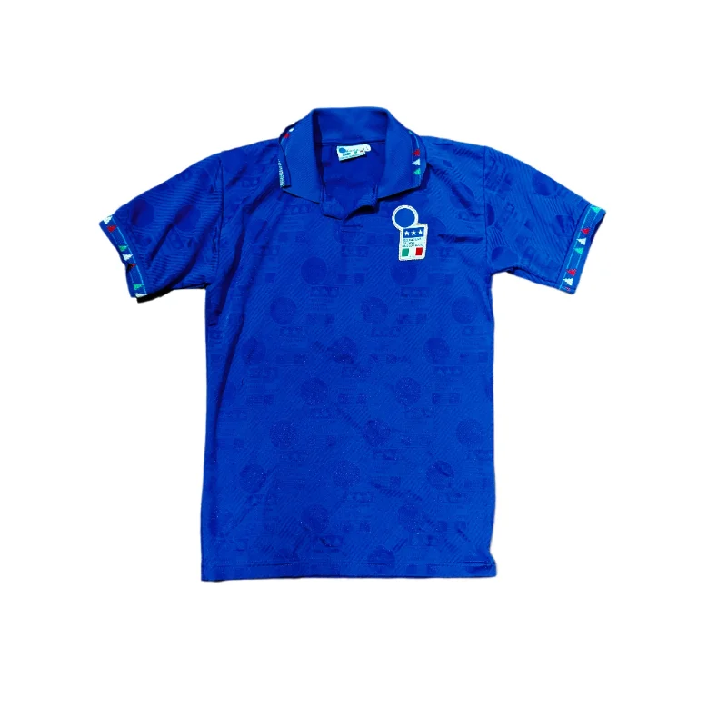 T-Shirt For Professional Custom Gear-1994 Blue Italy Home Shirt - Kids